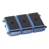 Patin &agrave; 6 galets en polyur&eacute;thane Pakrol Distribution Élite MP