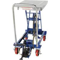 Pneumatic Hydraulic Scissor Lift Table, Steel, 32-1/2" L x 19-3/4" W, 1000 lbs. Cap. Distribution Élite MP