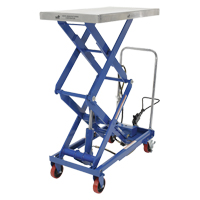 Pneumatic Hydraulic Scissor Lift Table, Steel, 35-1/2" L x 20" W, 800 lbs. Cap. Distribution Élite MP