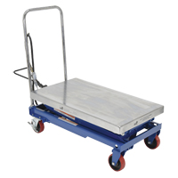 Pneumatic Hydraulic Scissor Lift Table, Steel, 35-1/2" L x 20" W, 800 lbs. Cap. Distribution Élite MP