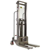Gerbeur Hefti-Lift, M&eacute;canisme Pompe au pied, Capacit&eacute; de 880 lb, Levage max de 59" Distribution Élite MP