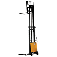 Fork Lift Stacker, Electric Operated, 2000 lbs. Capacity, 137" Max Lift Distribution Élite MP