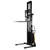 Fork Lift Stacker, Electric Operated, 2000 lbs. Capacity, 150" Max Lift Distribution Élite MP
