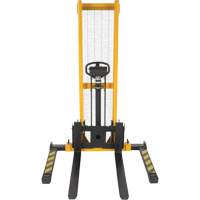Manual Hydraulic Stacker, Hand Pump Operated, 2000 lbs. Capacity, 63" Max Lift Distribution Élite MP