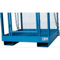 Nacelle &eacute;l&eacute;vatrice pour travail en hauteur, 48" x 48" x 72" h, Capacit&eacute; de 1000 lb, Acier Distribution Élite MP