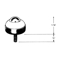 Billes de manutention en acier Distribution Élite MP