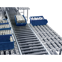 Rails de convoyeurs multidirectionnels Roll-Flex Distribution Élite MP