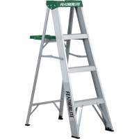 Commercial Duty Stepladders (2400 Series), 4', Aluminum, 225 lbs. Capacity, Type 2 Distribution Élite MP