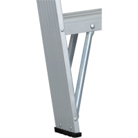 Commercial Duty Stepladders (2400 Series), 4', Aluminum, 225 lbs. Capacity, Type 2 Distribution Élite MP