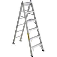 2700 Series Industrial Duty Multi-Way Ladders, 6', Aluminum, 250 lbs. Cap., ANSI 1, CSA 1 Distribution Élite MP