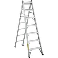 2700 Series Industrial Duty Multi-Way Ladders, 7', Aluminum, 250 lbs. Cap., ANSI 1, CSA 1 Distribution Élite MP