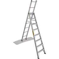2700 Series Industrial Duty Multi-Way Ladders, 8', Aluminum, 250 lbs. Cap., ANSI 1, CSA 1 Distribution Élite MP