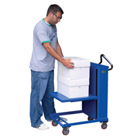Plateformes auto-&eacute;l&eacute;vatrices, 20" lo x 20" la, Acier, Capacit&eacute; 230 lb Distribution Élite MP