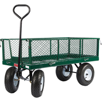 Chariots a/c&ocirc;t&eacute;s rabattables, 24" la x 48" la x Capacit&eacute; 800 lb Distribution Élite MP
