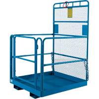 Nacelle &eacute;l&eacute;vatrice pour travail en hauteur, 48" x 48" x 72" h, Capacit&eacute; de 1000 lb, Acier Distribution Élite MP