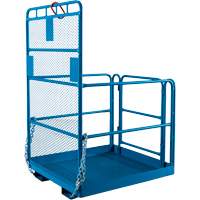 Nacelle &eacute;l&eacute;vatrice pour travail en hauteur, 48" x 48" x 72" h, Capacit&eacute; de 1000 lb, Acier Distribution Élite MP