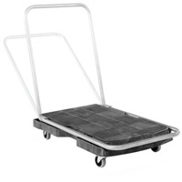 Utility Platform Truck, 30-1/2" L x 20-1/2" W, 250 lbs. Cap., Rubber Wheels Distribution Élite MP