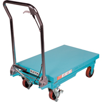 Heavy-Duty Hydraulic Scissor Lift Table, 32" L x 19-3/4" W, Steel, 660 lbs. Capacity Distribution Élite MP