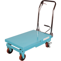 Heavy-Duty Hydraulic Scissor Lift Table, 32" L x 19-3/4" W, Steel, 660 lbs. Capacity Distribution Élite MP