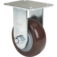 Caster, Rigid, 4" (101.6 mm), Polyurethane, 440 lbs. (199.58 kg.) Distribution Élite MP