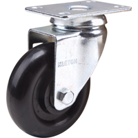 Roulette, Pivotant, 4" (101,6 mm), Polyol&eacute;fine, 250 lb (113 kg) Distribution Élite MP