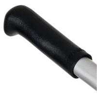 Poign&eacute;e en caoutchouc noir pour diable en aluminium Distribution Élite MP