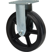 Mold-on Caster, Rigid, 8" (203.2 mm), Rubber, 660 lbs. (299 kg.) Distribution Élite MP