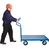 Chariots ergonomiques &agrave; plateforme pour ramassage de commande Distribution Élite MP