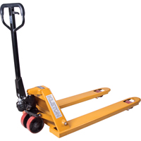 Manual Pallet Truck, Steel, 48" L x 27" W, 5500 lbs. Capacity Distribution Élite MP
