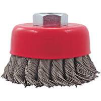 CK3201T Knotted Twist Wire Cup Brush, 3" Dia. x 5/8"-11 Arbor Distribution Élite MP
