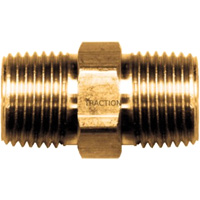 Mamelon hexagonal, Laiton, 3/8" x 1/4", NPT x NPT Distribution Élite MP