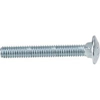 Carriage Bolt, Standard, 5/16" x 3" L, Zinc Cr+3, Coarse Distribution Élite MP