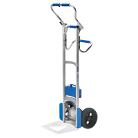 Liftkar&reg; Aluminum Stair Climbing Hand Trucks, Aluminum Frame, 17-1/2" W x 59" H, 375 lbs. Capacity Distribution Élite MP