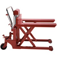 Scissor Pallet Lifter, 44" L x 27" W, Steel, 1100 lbs. Capacity Distribution Élite MP