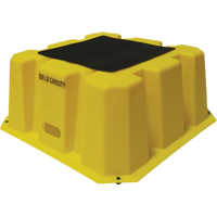 Escabeaux emboîtables industriels, 25" x 25" x Hauteur 10-1/2" Distribution Élite MP