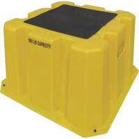 Escabeaux emboîtables industriels, 25" x 25" x Hauteur 14-3/4" Distribution Élite MP