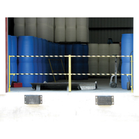 Barri&egrave;re &agrave; bascule de s&eacute;curit&eacute;, Simple, 6' lo x 42-5/8" h d&eacute;ploy&eacute; Distribution Élite MP