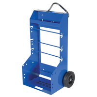Chariot portatif pour mat&eacute;riaux bobin&eacute;s, Acier, 4 Montants, 29" la x 47-5/16" h x 21-7/8" p, Capacit&eacute; de 300 lb Distribution Élite MP