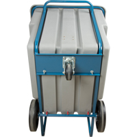 Chariot basculeur en acier, Poly&eacute;thyl&egrave;ne, 1,1 vg³, Capacit&eacute; de charge de 1250 lb Distribution Élite MP