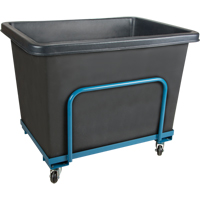 Chariot-caisse en &agrave; parois effil&eacute;es, Poly&eacute;thyl&egrave;ne, 43" lo x 30" la x 33" h, Volume 16 pi³, Capacit&eacute; 800 lb Distribution Élite MP