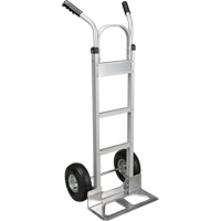 Diable d&eacute;mont&eacute;, Prise Double, Aluminium, Hauteur de 50-5/8", Capacit&eacute; 500 lb Distribution Élite MP