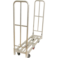 U-Boat Platform Truck, 59-1/2" L x 16" W, 1750 lbs. Capacity, Polyurethane Casters Distribution Élite MP
