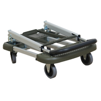 Chariot &agrave; plateforme t&eacute;l&eacute;pliante, Aluminium, 330 lb, 29-1/2" lo x 17-1/2" la, Hauteur 36-1/2" Distribution Élite MP
