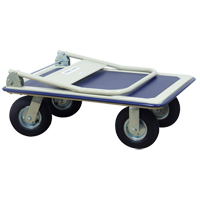 Chariot &agrave; plateforme avec poign&eacute;e pliante, Acier, 660 lb, 35" lo x 23" la, Hauteur 43,5" Distribution Élite MP