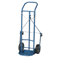 Chariot professionnel CC-1 pour bouteille de gaz, Roues Caoutchouc moul&eacute;, Base de 9" la x 7-1/4" lo, 250 lb Distribution Élite MP