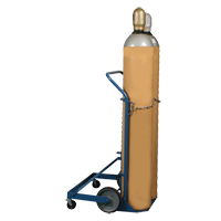 Chariot professionnel CC-2 pour deux bouteilles de gaz, Roues Caoutchouc moul&eacute;, Base de 16-7/8" la x 7-1/4" lo, 500 lb Distribution Élite MP