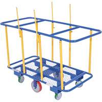 Chariot horizontal pour panneaux, 63-7/16" x 28-1/2" x 40-15/16", Capacit&eacute; 2000 lb Distribution Élite MP