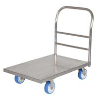 Platform Truck, 36" L x 24" W, 2000 lbs. Capacity, Polyurethane Casters Distribution Élite MP