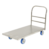Platform Truck, 48" L x 24" W, 2000 lbs. Capacity, Polyurethane Casters Distribution Élite MP