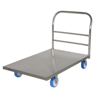 Platform Truck, 48" L x 30" W, 2000 lbs. Capacity, Polyurethane Casters Distribution Élite MP
